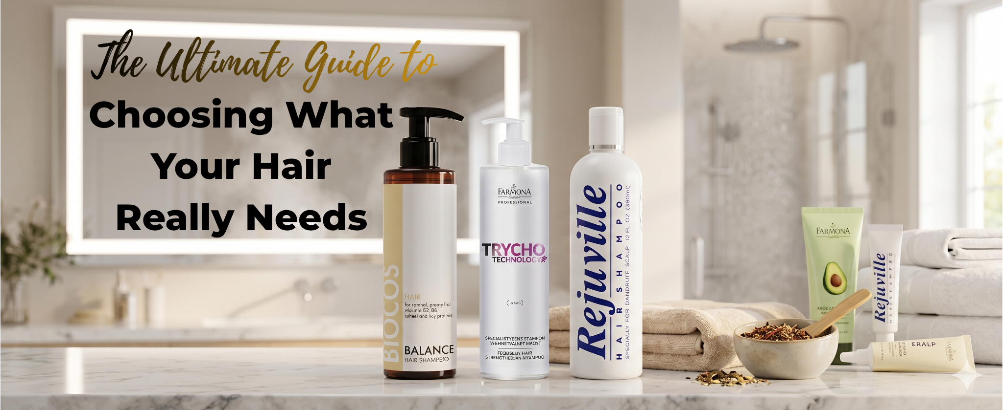 The Ultimate Guide to Shampoos & Anti-Dandruff Shampoos