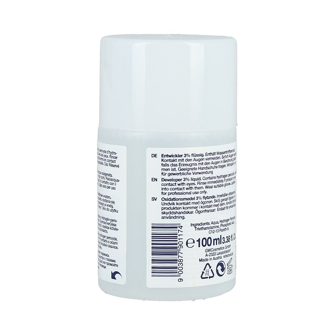 RefectoCil Oxidant 3% Liquid 100ml Packaging View