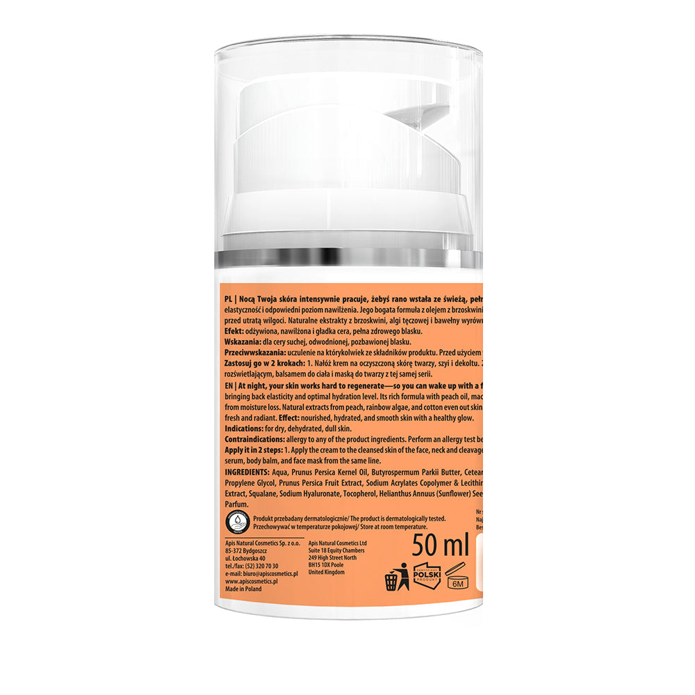 Apis Peachy Skin Nourishing Night Cream 50ml product view 2