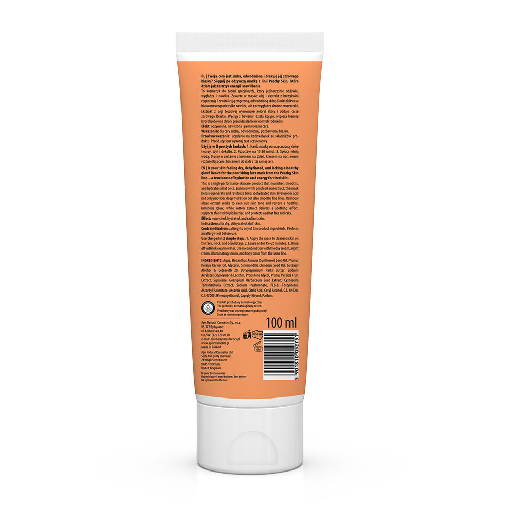 Apis Peachy Skin Nourishing Face Mask 100ml product view 2