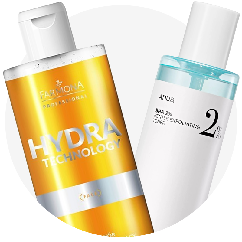 Exfoliating Toners