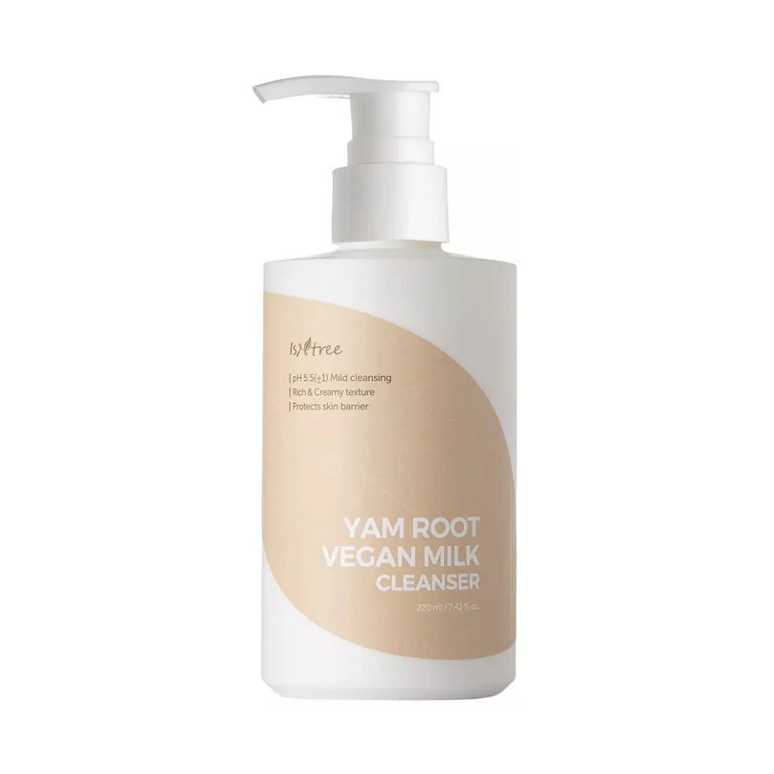 Isntree Yam Root Vegan Milk Cleanser 220ml