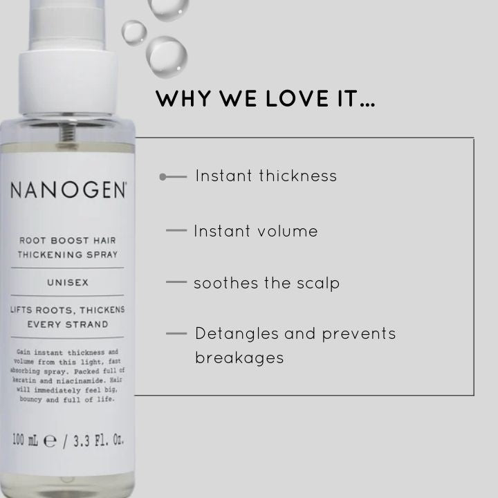 Nanogen Root Boost Thickening Spray 100ml