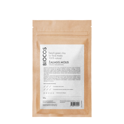 Biocos Green organic clay 100g
