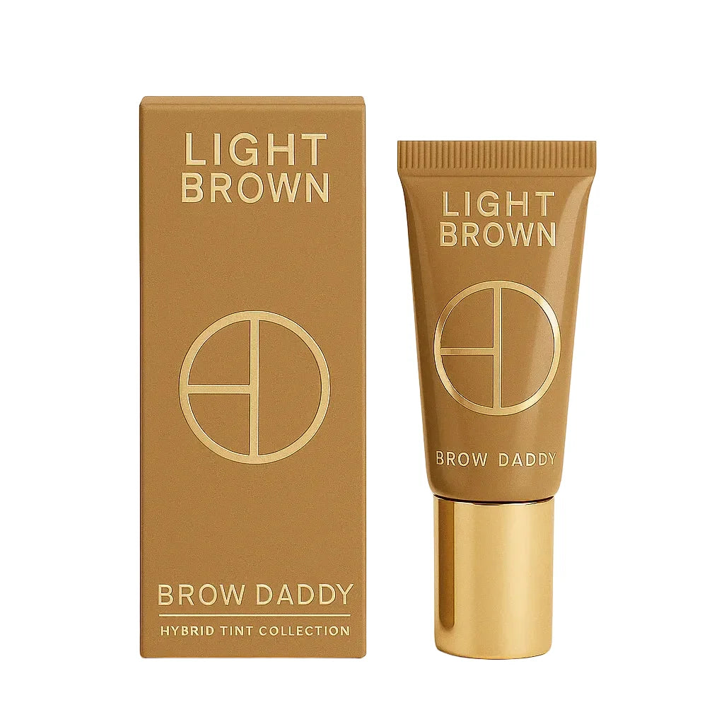 Brow Daddy Light Brown Tint Tube And Box