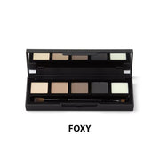 HD Brows Eye And Brow Palette Foxy Open With Brush