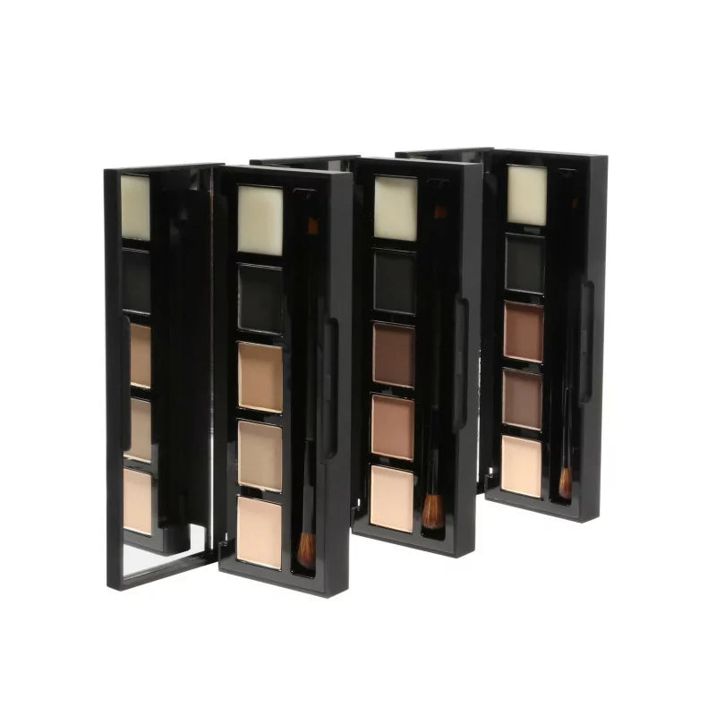 HD Brows Eye And Brow Palette Range With Mirrors And Brushes