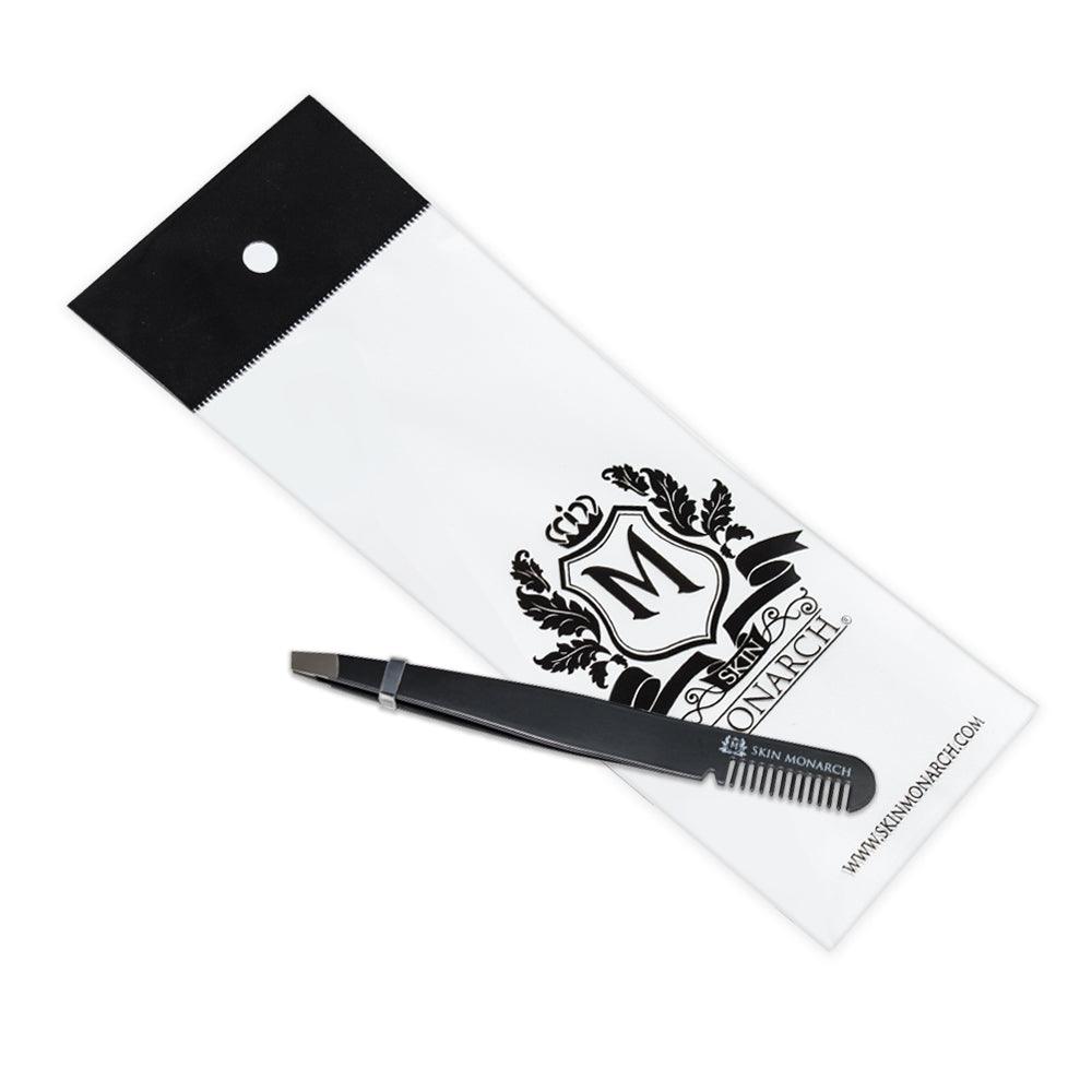 Skin Monarch Tweezers With Comb 10cm 1pcs product photo