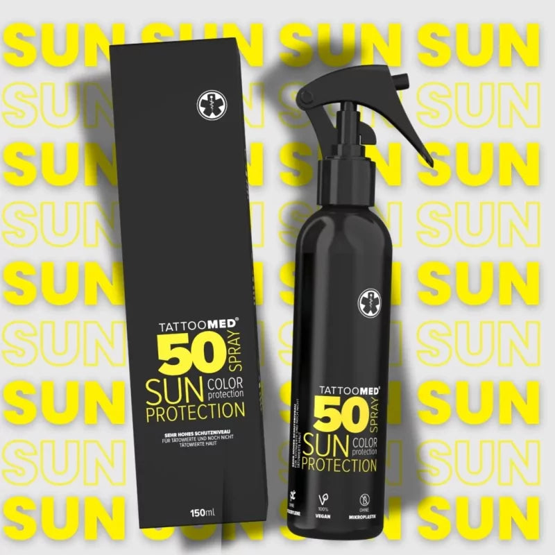 TattooMed Sun Protection SPF50 Spray 150ml product view 2